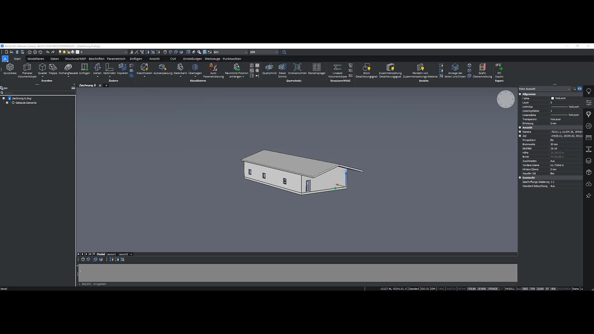 BIM Geschossmanager Zuweisung