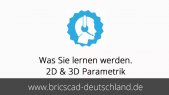 Inhalt BricsCAD Parametrik Channel