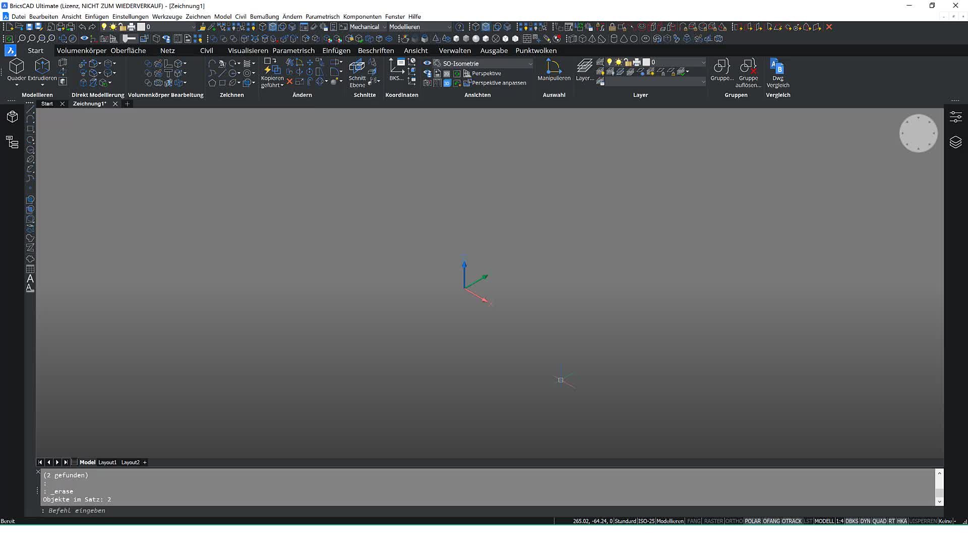 Extrusion entlang eines Pfades